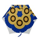 Design Circular Round Pattern Mini Folding Umbrellas View1