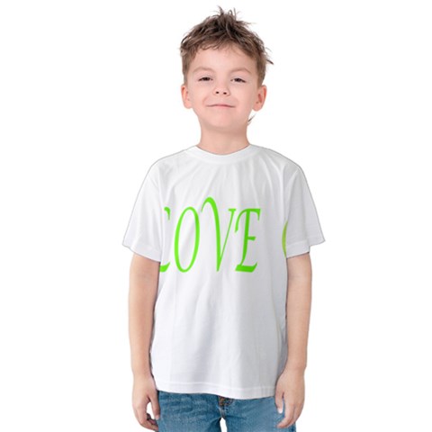 I Lovetennis Kids  Cotton Tee by Greencreations