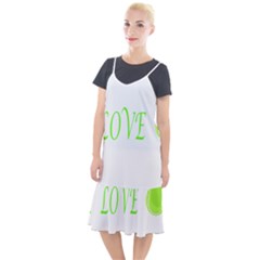 I Lovetennis Camis Fishtail Dress by Greencreations