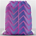 Geometric Background Abstract Drawstring Bag (Large) View1