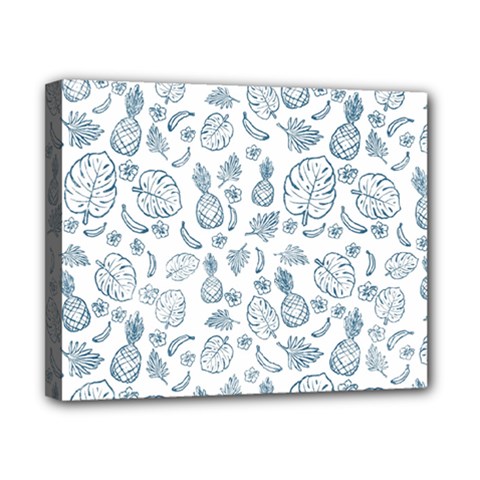 Tropical Pattern Canvas 10  X 8  (stretched) by Valentinaart