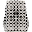 Square Diagonal Pattern Monochrome Car Seat Back Cushion  View2