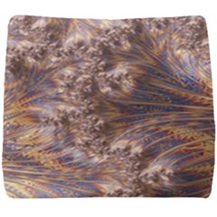 Puckered Fractal Artwork Design Seat Cushion by Pakrebo