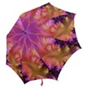 Fractal Puffy Feather Art Artwork Hook Handle Umbrellas (Medium) View2