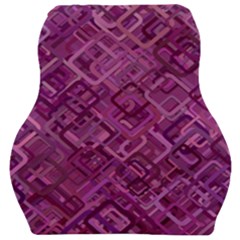 Purple Pattern Background Car Seat Velour Cushion  by Pakrebo
