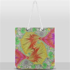 Fractal Artwork Fractal Artwork Full Print Rope Handle Tote (large) by Pakrebo