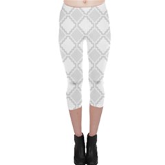 Seamless Background Abstract Vector Capri Leggings  by Pakrebo