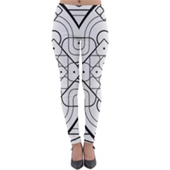 Mandala Drawing Dyes Page Lightweight Velour Leggings by Pakrebo