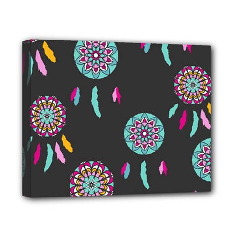 Dreamcatcher Seamless American Canvas 10  X 8  (stretched) by Pakrebo
