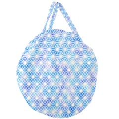 Traditional Patterns Hemp Pattern Giant Round Zipper Tote by Pakrebo