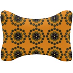 Abstract Template Flower Seat Head Rest Cushion by Pakrebo