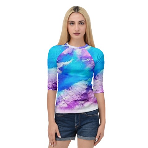 Download (1) Quarter Sleeve Raglan Tee by Crystalcreates