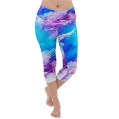 Download (1) Lightweight Velour Capri Yoga Leggings by Crystalcreates