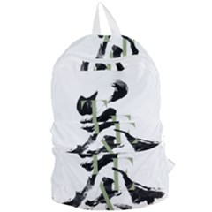 Tea Calligraphy Foldable Lightweight Backpack by EMWdesign