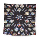 Stained Glass Sainte Chapelle Gothic Square Tapestry (Large) View1