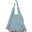 Digital Art Fractal Abstract Center Zip Backpack View2