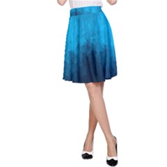 Deep Ocean A-line Skirt by LoolyElzayat