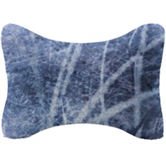 Echo Blue Seat Head Rest Cushion by JezebelDesignsStudio
