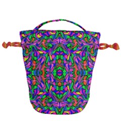New Stuff 2-7 Drawstring Bucket Bag by ArtworkByPatrick