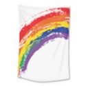 Watercolor Painting Rainbow Small Tapestry View1