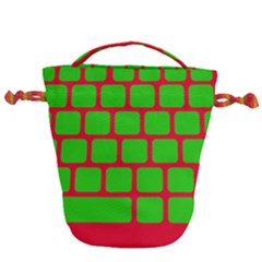 Keyboard Keys Computer Input Pc Drawstring Bucket Bag by Pakrebo