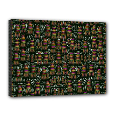 Love My Leggings And Top Ornate Pop Art`s Collage Canvas 16  X 12  (stretched) by pepitasart