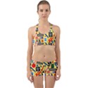 Fabric Cloth Textile Clothing Back Web Gym Set View1