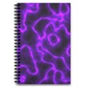 Purple Pattern Background Structure 5.5  x 8.5  Notebook View1