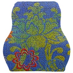 Paint Concrete Old Rough Textured Car Seat Velour Cushion  by Pakrebo