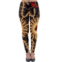 Fractal Julia Mandelbrot Art Lightweight Velour Leggings View1