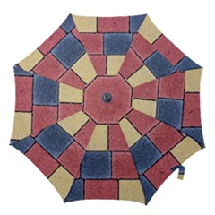Model Mosaic Wallpaper Texture Hook Handle Umbrellas (small) by Pakrebo
