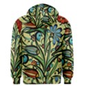 Mosaic Tile Art Ceramic Colorful Men s Pullover Hoodie View2
