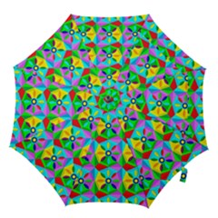 Star Texture Template Design Hook Handle Umbrellas (medium) by Pakrebo