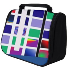 Color Graffiti Pattern Geometric Full Print Travel Pouch (big) by Pakrebo