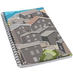 Village Place Portugal Landscape 5 5  X 8 5  Notebook by Pakrebo