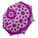 Pattern Abstract Background Art Purple Hook Handle Umbrellas (Small) View2