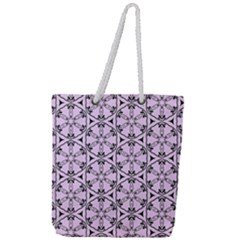 Default Texture Tissue Seamless Full Print Rope Handle Tote (large) by Pakrebo