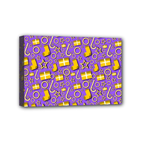 Paper Tissue Wrapping Mini Canvas 6  X 4  (stretched) by Pakrebo