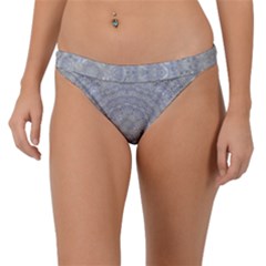 Lace Flower Planet And Decorative Star Band Bikini Bottom by pepitasart