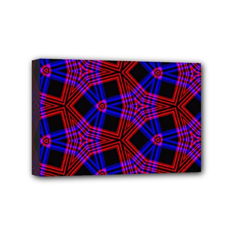 Pattern Line Mini Canvas 6  X 4  (stretched) by Mariart