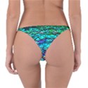 Mermaid Scale and Abalone Print Cheeky Bikini Bottom View2