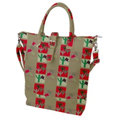 Background Western Cowboy Buckle Top Tote Bag by Mariart