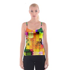 Too Square, Don t Care  Spaghetti Strap Top by WensdaiAmbrose