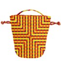 Digital Artwork Abstract Drawstring Bucket Bag View2