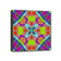 Farbenpracht Kaleidoscope Pattern Mini Canvas 4  x 4  (Stretched) View1