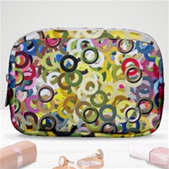Pattern Background Abstract Color Make Up Pouch (small) by Pakrebo