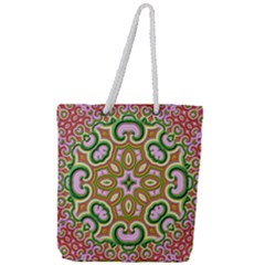 Fractal Art Pictures Digital Art Full Print Rope Handle Tote (large) by Pakrebo