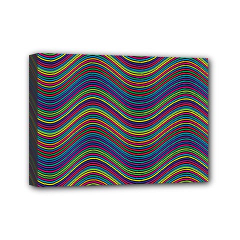 Decorative Ornamental Abstract Mini Canvas 7  X 5  (stretched) by Pakrebo