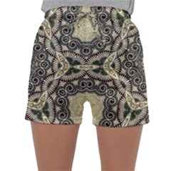 Surreal Design Graphic Pattern Sleepwear Shorts by Pakrebo