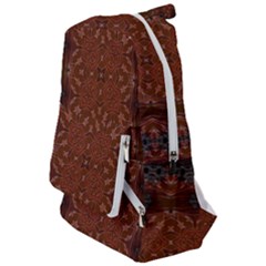 Background Image Structure Brown Black Travelers  Backpack by Pakrebo